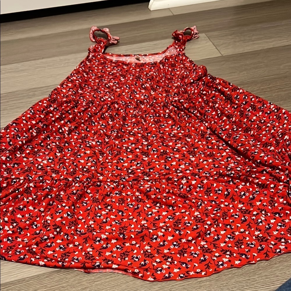 Red Floral women’s  Dress